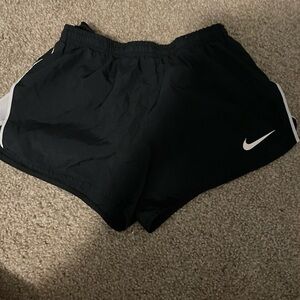 Nike Black Athletic Shorts Lightweight Performance